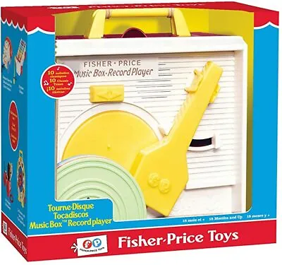 Buy Fisher Price Toy Record Player With Records Brand New Boxed Vintage Retro Style • 26.99£