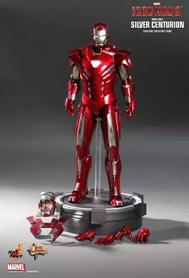 Buy Hot Toys Mms213 Iron Man 3 Silver Centurion (mark Xxxiii) 1/6th Scale Collectibl • 227.41£