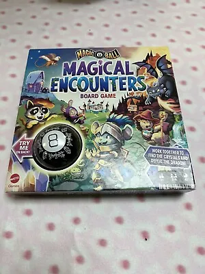 Buy Magic 8 Ball Magical Encounters Board Game With 8 Ball  - NEW • 7.89£