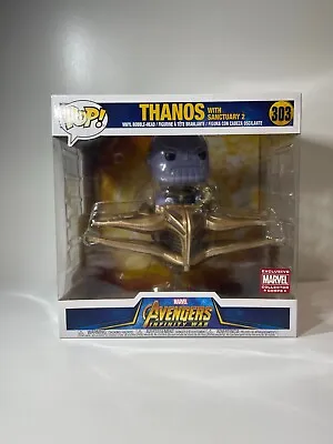 Buy Funko Pop! Marvel Avengers Infinity War Thanos Sanctuary 2 Collector Corps #303 • 16.99£