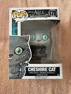 Buy Cheshire Cat Funko Pop Vinyl Figure #178 Disney Alice In Wonderland • 14.95£