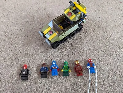 Buy Lego Marvel Minifigure Bundle (Iron Man, Spider Man, Captain America, 76017) • 17.99£