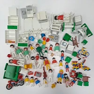 Buy Vintage Playmobil Various Items Inc Hospital/Operating Theatre Items 1970's/80's • 10.99£
