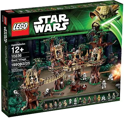 Buy LEGO Star Wars 10236 Ewok Village - Endor - Return Of The Jedi - NIB • 599.54£