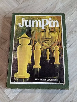 Buy Vintage Jumpin Bookshelf Game, 1964, 3M Checkers Chess  Game Of Pawns  • 24.99£