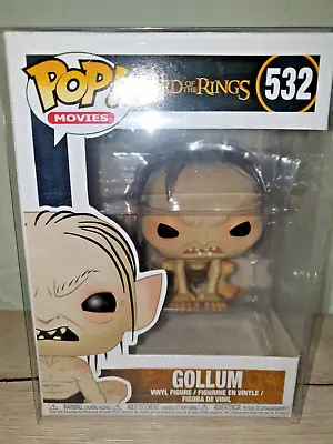 Buy FUNKO POP! Lord Of The Rings Lord Of The Rings Gollum 532 PROTECTOR • 19.46£