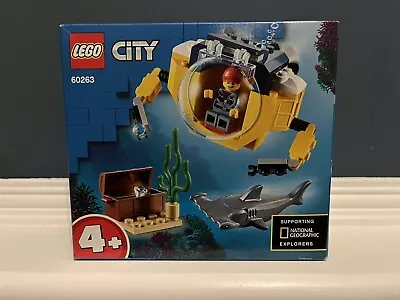 Buy Genuine LEGO Set No: 60263 -  Oceans Mini-Submarine - BNISB • 16.50£