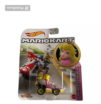 Buy Hot Wheels Mario Kart - Princess Peach Standard Kart • 14.99£