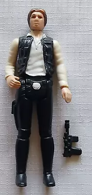 Buy Vintage Star Wars Figure Han Solo Small Head 1977 Hong Kong....First 12... • 15£