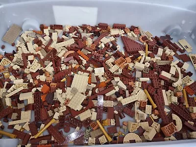 Buy LEGO HARRY POTTER BROWNS TANS COLOURS  LOOSE MIXED BUNDLE  Base Plates D62 • 14£