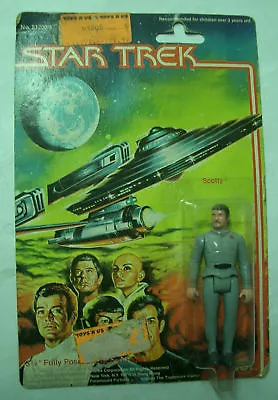 Buy Vintage Star Trek Mego 9.5cm Scotty Blister Moc Rare • 51.58£