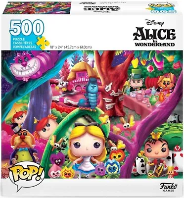 Buy *NEW* Funko POP - Alice In Wonderland Puzzle - 500pcs (DAMAGED BOX) • 10£