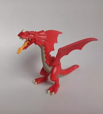 Buy Playmobil Red Fire Breathing Dragon Figure Medieval Fantasy Geobra 2009 • 5.99£