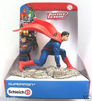Buy Schleich Justice League Ref 22505 - Superman In Crouching Position - Brand New! • 9.95£