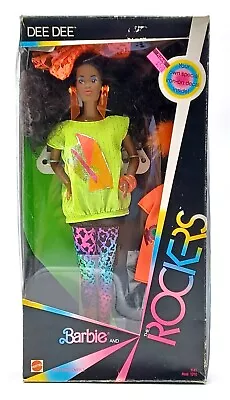 Buy Vintage 1985 Barbie And The Rockers Dee Dee Doll / Mattel 1141 / Mint In Box • 113.84£
