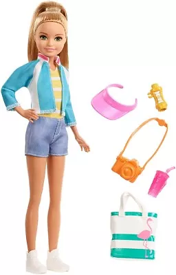 Buy Barbie Doll Dreamhouse Adventures Travel Stacie Doll With Accessories FWV16 • 17.34£