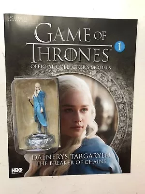 Buy Game Of Thrones Issue 1 Daenerys Targaryen Eaglemoss Figurine Collector's Model • 11.99£