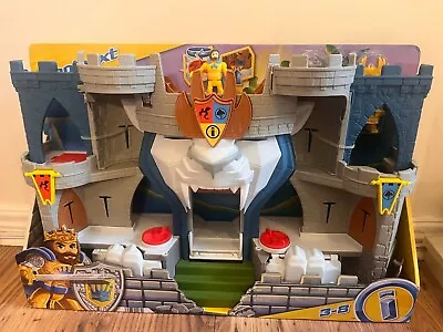 Buy Fisher-Price Imaginext The Lions Kingdom Castle Medieval Playset With Figure NEW • 22.99£