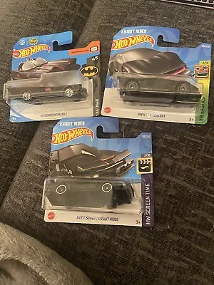 Buy Hot Wheels Classic TV Series Batmobile And Kitt Pursuit Mode And Concept • 15£