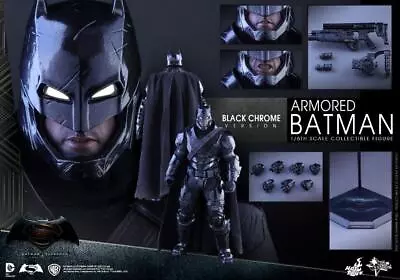 Buy Armored Batman Black Chrome Edition Hot Toys Movie Masterpiece • 384.17£