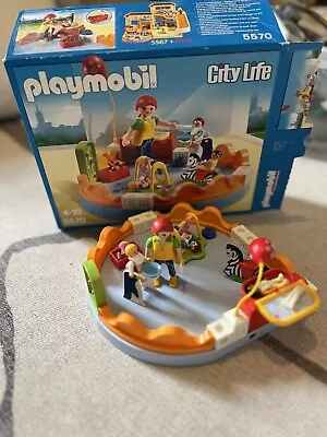 Buy Playmobil 5570 City Life Playgroup Nursery VGC • 15£