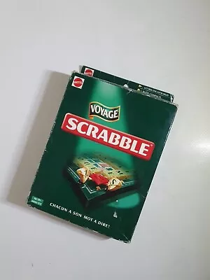 Buy VOYAGE SCRABBLE By Mattel Jeux, French  Scrabble Set Rare Edition (Complete)  • 24.45£