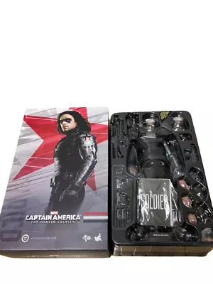 Buy Hot Toys MMS241 Captain America The Winter Soldier 1/6 Scale Bucky 12 Figure Box • 403.56£
