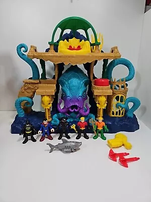 Buy Fisher-price Imaginext Dc Super Friends Aquaman Playset With Figures Ligths Up  • 29.99£