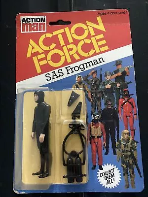Buy Action Force Palitoy Gi Joe SAS Frogman Series 1 MOC Carded • 70£