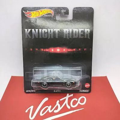Buy 2023 Hot Wheels Premium Knight Rider K.I.T.T. KITT Car GRL67 Real Riders • 15.28£