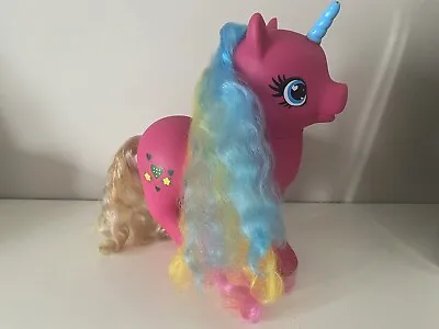 Buy Vintage My Little Pony 9” Tall Unicorn Rainbow Hair SML-16-B1 - 1980s - 1990s • 14.99£