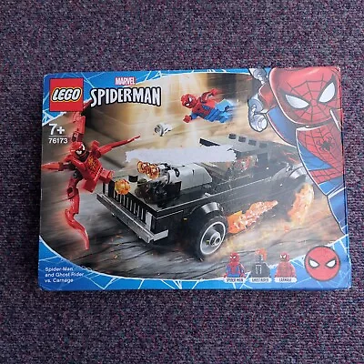 Buy Lego Marvel Super Heroes Spider-Man And Ghost Rider Vs Carnage 76173 Retired NEW • 23.99£