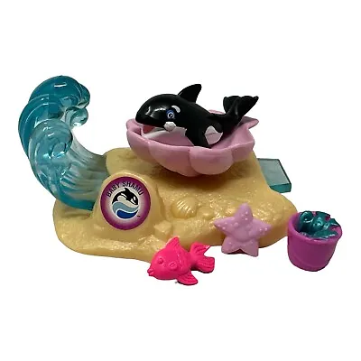 Buy Sea World Baby Shamu Complete Vintage Littlest Pet Shop Figure 1995 Kenner 90s • 22.95£