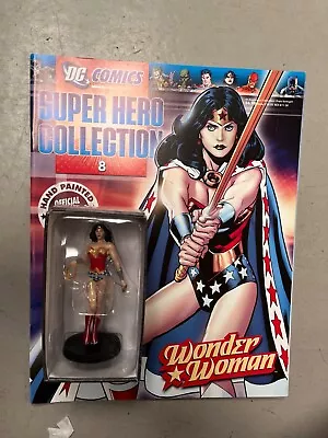 Buy Dc Comics Super Hero Figurine Collection Issue 8 Wonder Woman Eaglemoss Figure • 17.99£