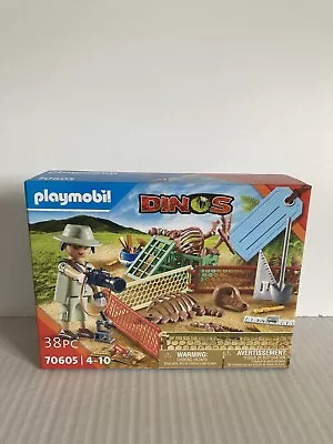 Buy Playmobil  Dinos 70605 Palaeontologist Gift Set • 9.99£