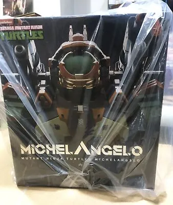 Buy In Stock HeatBoys HB0014 Robot Mecha Michelangelo Metal Build Action Figure New • 159.90£