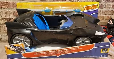 Buy DC Justice League Batmobile Action Twin Blast Mattel ~ PRE-OWNED BUT STILL BOXED • 20£