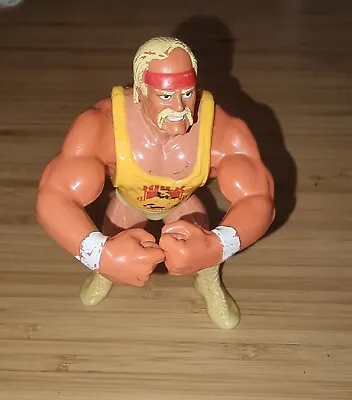Buy Hulk Hogan Wwf Hasbro Wrestling Figure Series 2 1991 Hulkster Hug • 7.49£