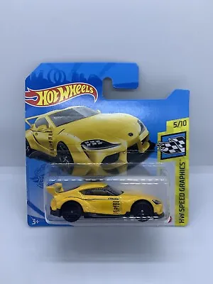 Buy Hot Wheels Mainline - ‘20 Toyota GR Supra Yellow - BOXED - Diecast - 1:64 • 7.99£