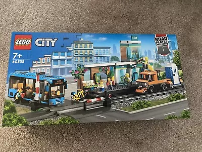 Buy Lego 60335 Lego City Train Station With Bus And Road And Rail Truck • 60£