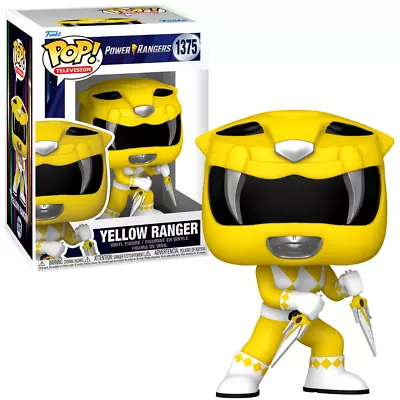 Buy Funko POP! TV Yellow Ranger Power Rangers 30th Anniversary #1375 Vinyl Figure • 15.99£