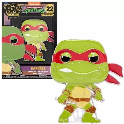 Buy Funko POP! Raphael Teenage Mutant Ninja Turtles Large Enamel Pin #22 New • 12.99£