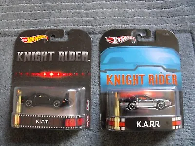 Buy Hot Wheels Retro Entertainment Knight Rider KITT And KARR • 50£