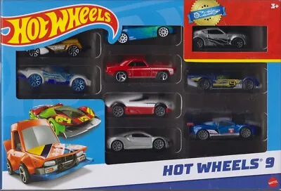Buy Mattel Hot Wheels Car Assortment - Pack Of 9 #4 • 15.30£