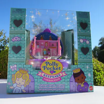 Buy NEW Mini Polly Pocket Heart Lock 🙂 Light  Original Packaging  Starlight Castle  Carriage • 61.65£