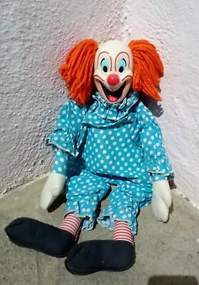 Buy Vintage 1963 Mattel Talking Bozo The Clown Pullstring Doll *NOT WORKING* • 17.91£