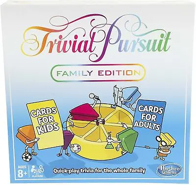 Buy Trivial Pursuit Family Edition Board Game • 17.49£