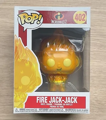 Buy Funko Pop Disney Incredibles 2 Fire Jack-Jack #402 + Free Protector • 11.99£