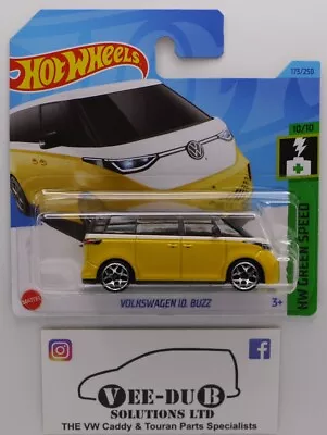 Buy Hot Wheels VW Volkswagen ID.Buzz Yellow 2023 NEW HKG51 Mattel Hotwheels • 3.99£