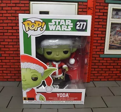 Buy Funko POP Action Figure -  Star Wars - Christmas Outfit Yoda - 277 • 7.99£